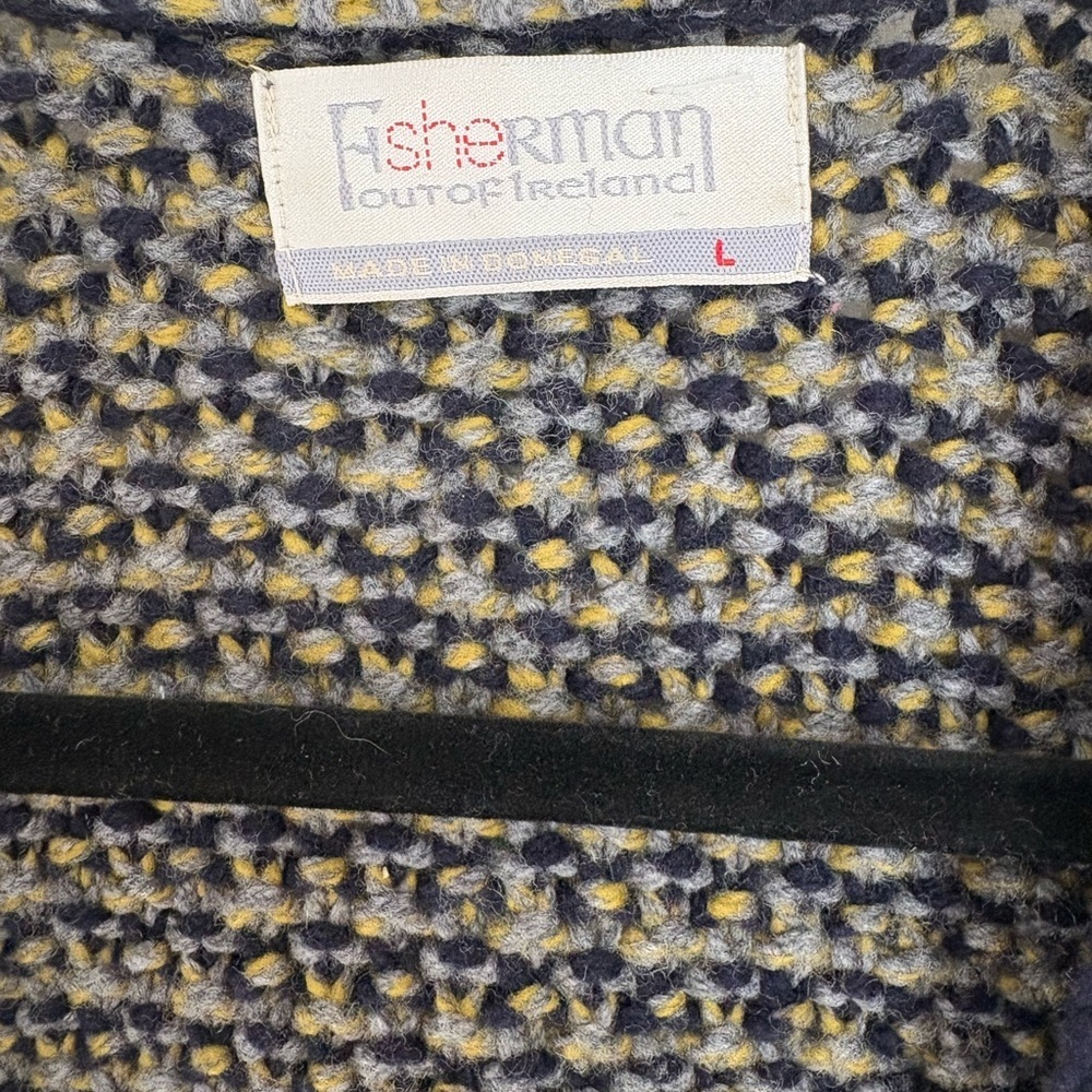 Fisherman Out of Ireland Long Women’s 100% Wool | Scandi Girl Natural Fiber - Picture 3 of 6
